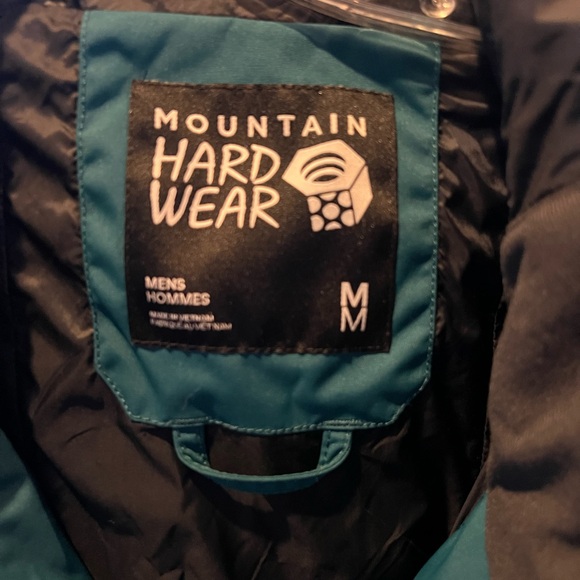 Mountain Hardwear Men's Firefall  Recco Deep Teal Jacket NWOT Medium - Picture 4 of 8